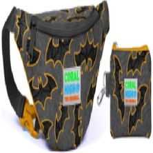 Coral High Yarasa Baskılı Bel Çantası Seti - Erkek Çocuk