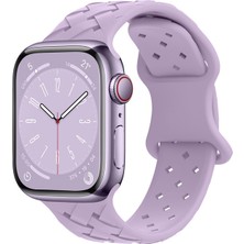 Cool Cold Apple Watch (Seri 10 42mm) 9 8 7 6 5 4 3 2 Se Uyumlu (38/4041)MM Yeni Desen Silikon Kordon