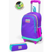 Coral High Kids Mor Renk Detaylı 2'li Çanta Seti SET0223934