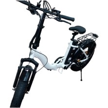 Corelli Voniq 20 42 Folding Fat Bike Beyaz