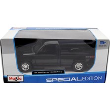 Maisto 1993 Chevrolet 454 Ss Pick-Up Model Araba 1/24 - Siyah