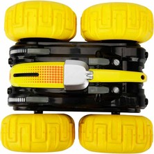 Suncon Roll Double 360 Derece Dönen Uzaktan Kumandalı Araba 16 Cm. - Sarı