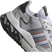 adidas Nite Jogger Beyaz Mavi Erkek Ayakkabı