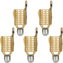 Lonni 5x Abs Balık Kafesi Kafesi Balıkçılık Sepet Besleyici 50g Açıklandığı (Yurt Dışından)