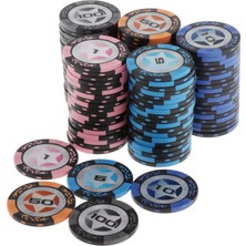 Lonni 100pcs Turnuvası - Numaralı Set, 40mm Casino Jetonu - Çok, 1 50 100 1 5 10 50 100 (Yurt Dışından)