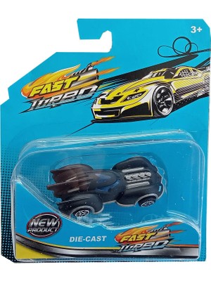 Armağan Oyuncak Yarasa Araba Die Cast  1:64 Ölçekli Metal Tasarım