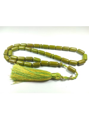 İskeçe Tesbih Junaid Hassan Usta İşi İmzalı Katalin Bağa İri Boy Model No 2759