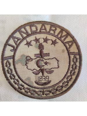 Akıncı Askeri Malzeme Jandarma Komando Birlik Arması Nakış Akıncı Askeri Malzeme