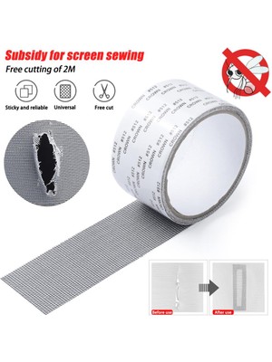 Erginler Ticaret Sineklik Yama Tamir Bandı 50 mm X 2mt