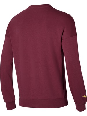 Graphic Crew Erkek Sweatshirt Bordo