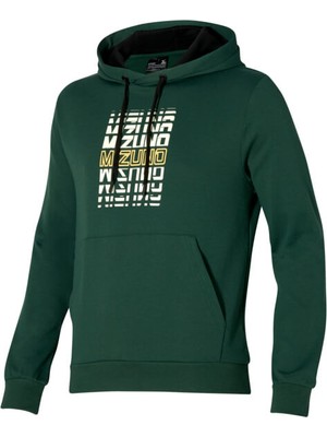 Graphic Hoody Erkek Sweatshirt Yeşil