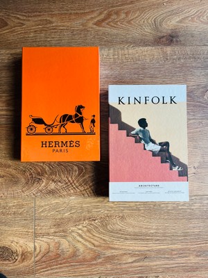 Saccura Dekor Dekoratif Kutu Hermes Turuncu & Kinfolk Kiremit Dekoratif Kitap Kutusu