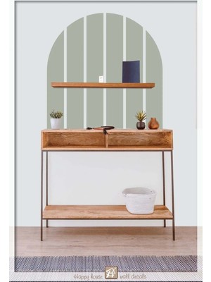 Kt Grup Boho Parçalı Kemer Duvar Sticker