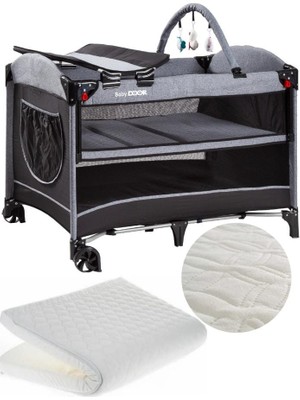 Babydoor 2052 Madre Pro Oyun Parkı 70 x 110 cm Bebek Beşik+ Yatak