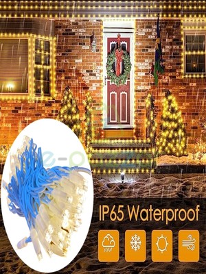 Epazzar IP65 Dış Mekan Waterproof 100 LED 10 Mt. Yılbaşı Parti Organizasyon Eklenebilir LED Aydınlatma