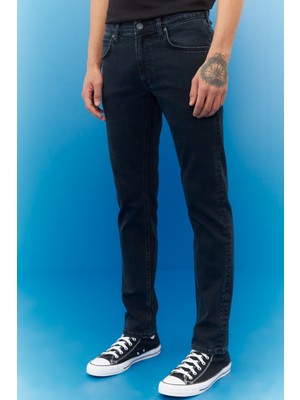 Lee Daren Regular Straight Fit Normal Bel Esnek Jean Kot Pantolon Kadın Erkek Günlük Kullanım İçin