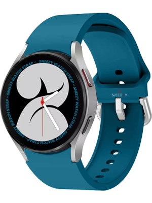 Sneezy Samsung Galaxy Watch 4 5 Pro 40 42 44 45 46MM Uyumlu Orjinal Tasarım Kavisli Purelux Silikon Kordon