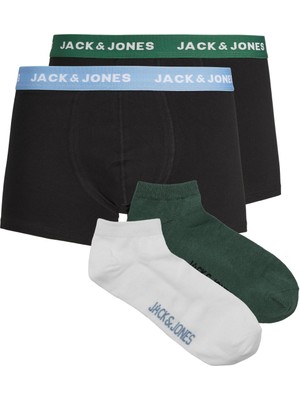 Jack & Jones Jacsolıd Weekend Çorap Boxer 2'li Set 12241116