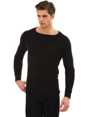 Eren Style Intimo  Erkek Uzun Kollu Sıfır Yaka Fit Kalıp Termal Üst 4020