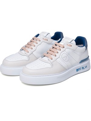 Off Play Beyaz - Mavi Erkek Sneaker X-M Fırenze 3 Lh 02 72