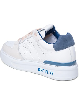 Off Play Beyaz - Mavi Erkek Sneaker X-M Fırenze 3 Lh 02 72