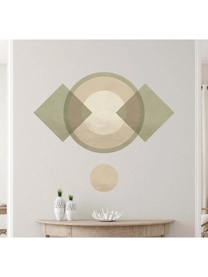 Kt Grup Boho Geometrik Duvar Sticker