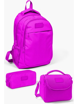 Coral High Kids Pembe 3’lü Okul Çanta Seti SET0114396