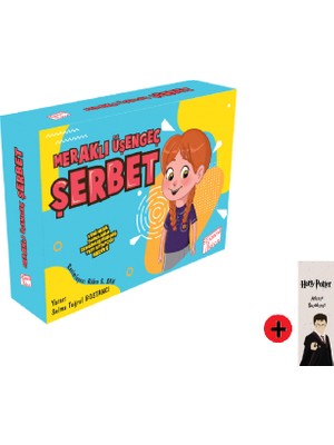 3. Sınıf Hikaye Seti Gizemli Bahçe Yayınları Meraklı Üşengeç Şerbet + Kişiye Özel Isimli Harry Potter Kitap Ayracı