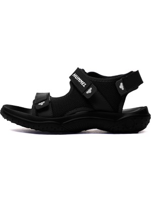 Hummel Hml Poınt Jr. Erkek Siyah Sandalet Nefes Alabilir Tekstil Malzeme ile Günlük Kullanım İçin  900303-2001