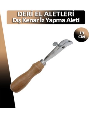 Dopar Ayarlanabilir Deri Dış Kenar Iz Yapma Aleti