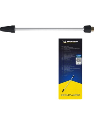 Michelin MPX47015 Basınçlı Yıkama Makinesi Tabancası Için Pirinç Alaşımlı Mızrak ve Döner Su Püskürtme Başlığı