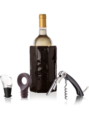 Vacu Vin Klasik Şarap Seti 4 Parça - Kutulu