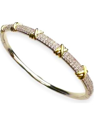 A Rose Jewelry Tiff.co Xoxo Model Kelepçe Bileklik