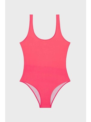 Slipstop Neon Fuchsia Kalın Askılı Kolay Kuruyan Uv Korumalı  Mayo Bayan Mayo SM22140032