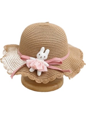 Fengxun-HB Tatlı Kız Moda Güneş Şapkası (Yurt Dışından)