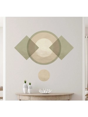 Kt Grup Boho Geometrik Duvar Sticker