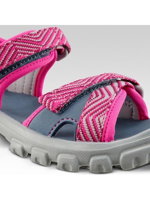 Decathlon Quechua Çocuk Sandalet - Mavi / Pembe - Mh100