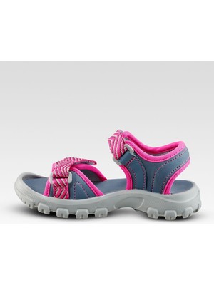 Decathlon Quechua Çocuk Sandalet - Mavi / Pembe - Mh100