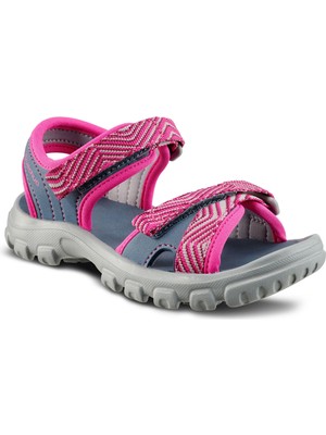 Decathlon Quechua Çocuk Sandalet - Mavi / Pembe - Mh100