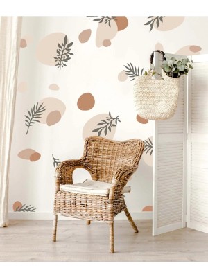 Kt Grup Boho Figürler Duvar Sticker Seti