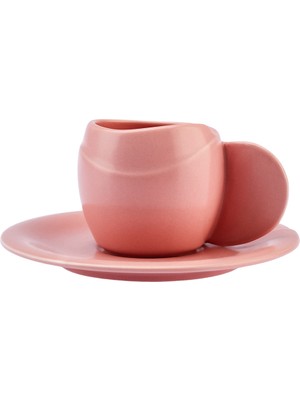 Karaca Rosy 2 Kişilik Kahve Fincan Takımı 90 ml