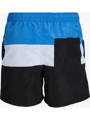 Jack & Jones Jpstfiji Jjswim Colorblock Sn Sarı Erkek Deniz Şortu 12227260-Super