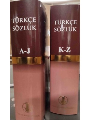 Türk Dil Kurumu Yayınları TDK 2023 Baskı Büyük Türkçe Sözlük Son Baskı 2 Cilt