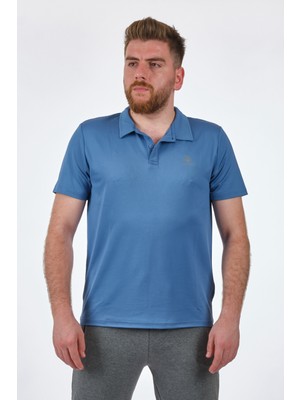 Lumberjack Polo Yaka Regular Fit Havacı Mavi Erkek T-Shirt 2SCT6253FX