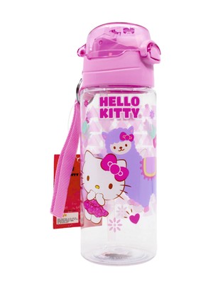 Viggle Hello Kıtty 500 ml Şeffaf Suluk
