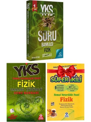 A Yayınları Artınet YKS Fizik Soru Bankası+Örnek Fizik Soru Bankası+Örnek Fizik Süper Ikili