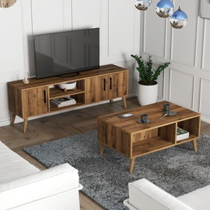 Set 1582-2072 Exxen Tv Ünitesi + Exxen Orta Sehpa - Hat Rengi