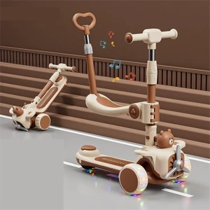 Çocuk Scooter 1-6 Yaş Erkek ve Kız Scooter Katlanır Scooter (Yurt Dışından)