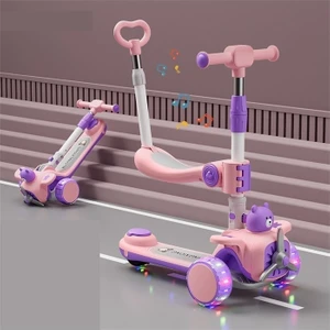 Çocuk Scooter 1-6 Yaş Erkek ve Kız Scooter Katlanır Scooter (Yurt Dışından)