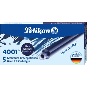 Dolma Kalem Kartuşu 5'li Büyük  Mavi Siyah